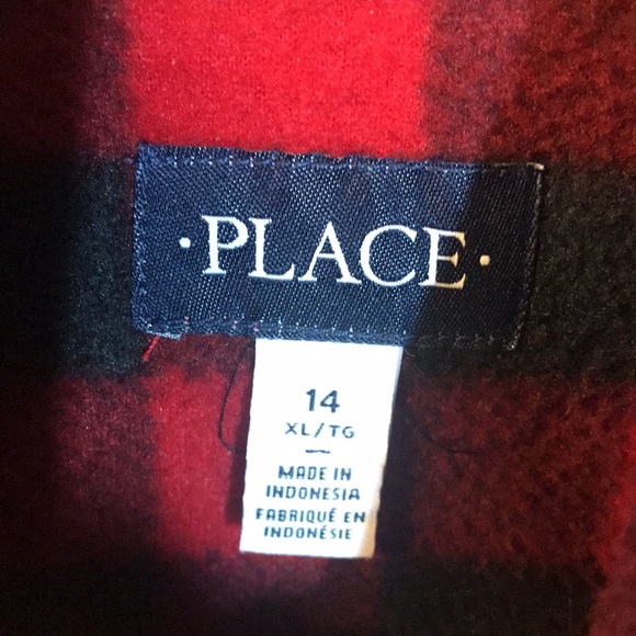 Boys size 14 Fleece Pullover - Picture 3 of 6